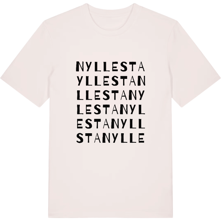 Nyllesta ordlek t-shirt – t-shirt från PinShirt