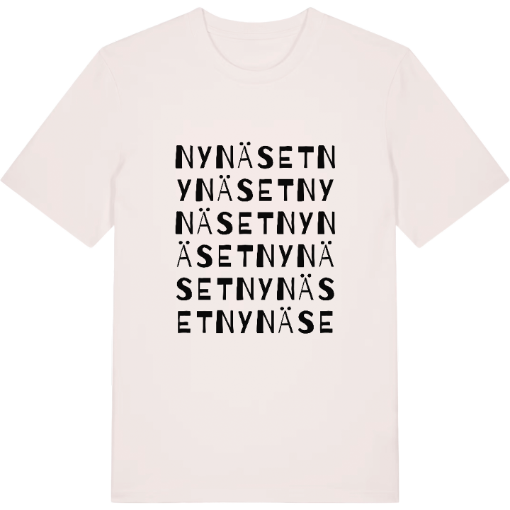 Nynäset ordlek t-shirt – t-shirt från PinShirt