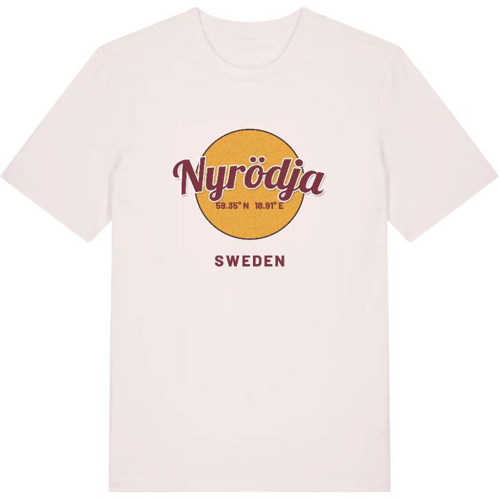 Nyrödja cirkel t-shirt – t-shirt från PinShirt