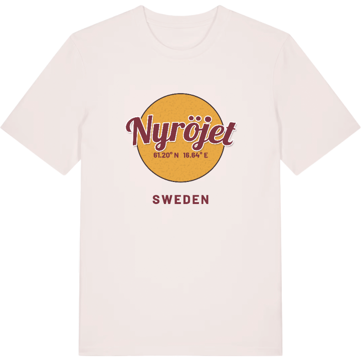 Nyröjet cirkel t-shirt – t-shirt från PinShirt