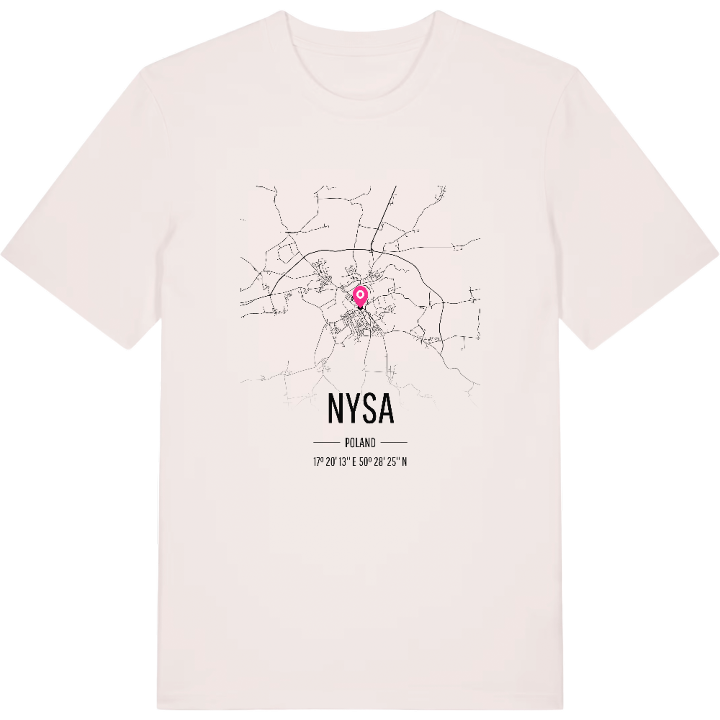 Nysa karta t-shirt – t-shirt från PinShirt