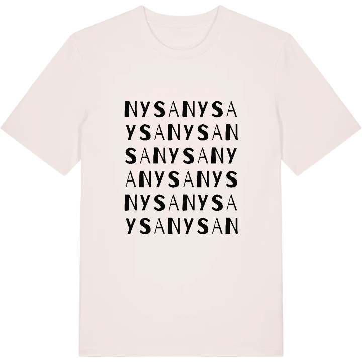 Nysa ordlek t-shirt – t-shirt från PinShirt