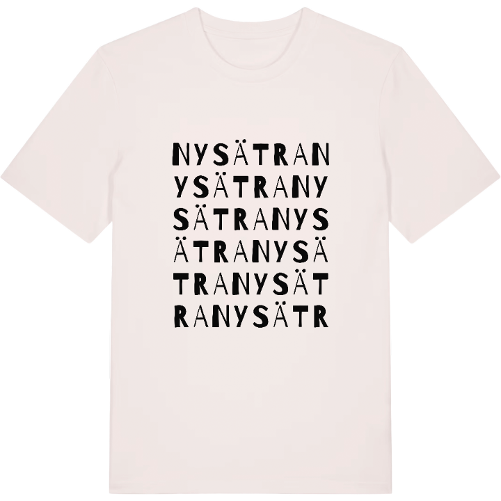 Nysätra ordlek t-shirt – t-shirt från PinShirt