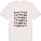 Nysätter ordlek t-shirt