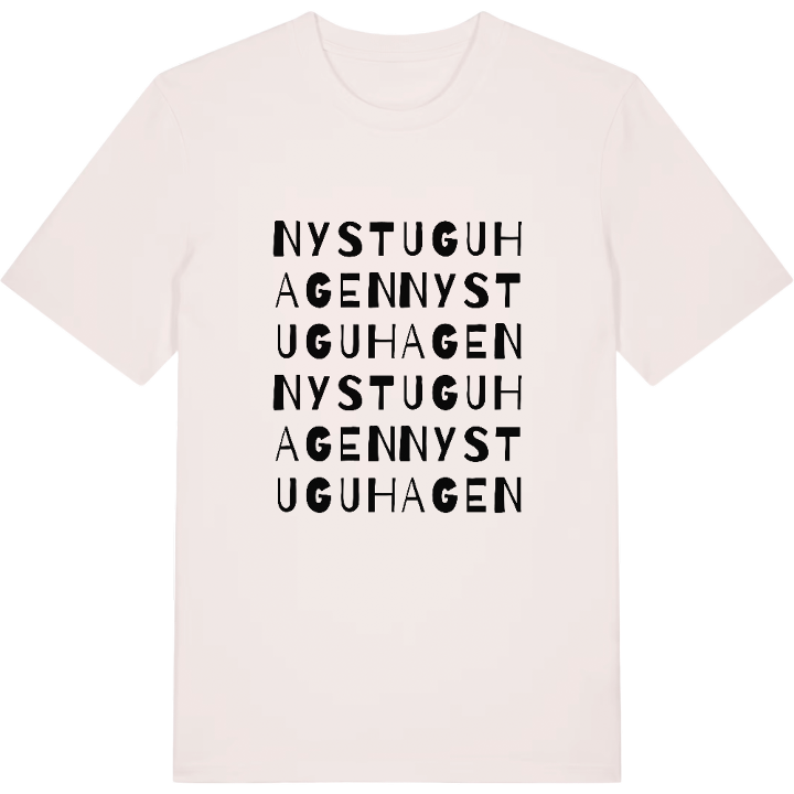 Nystuguhagen ordlek t-shirt – t-shirt från PinShirt