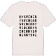 Nysveden ordlek t-shirt