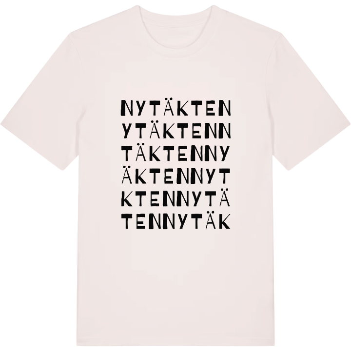 Nytäkten ordlek t-shirt – t-shirt från PinShirt