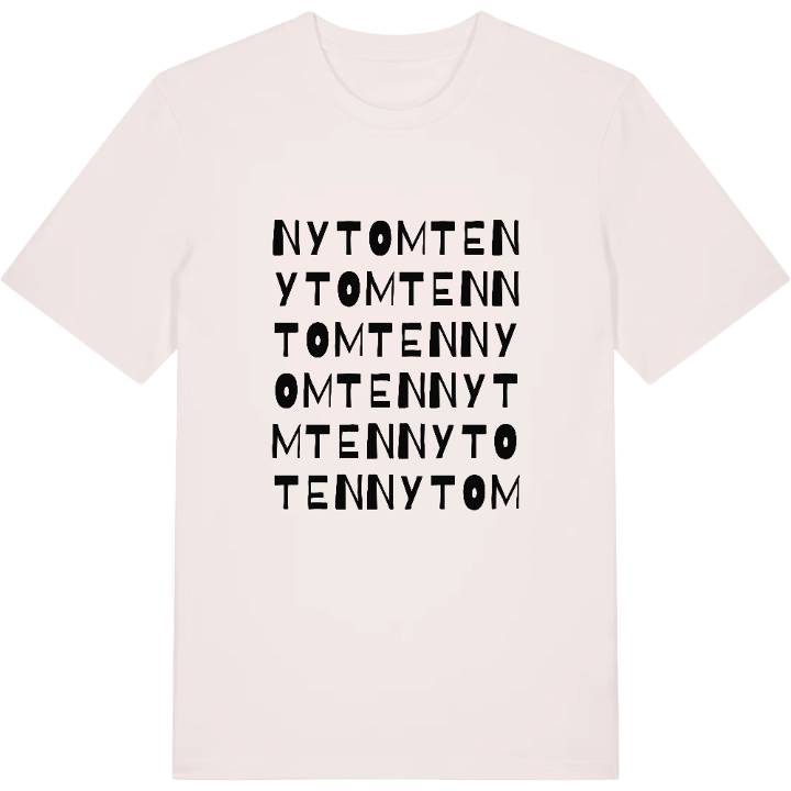 Nytomten ordlek t-shirt – t-shirt från PinShirt