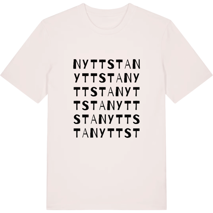 Nyttsta ordlek t-shirt – t-shirt från PinShirt