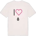 Jag älskar Ö t-shirt stort tryck