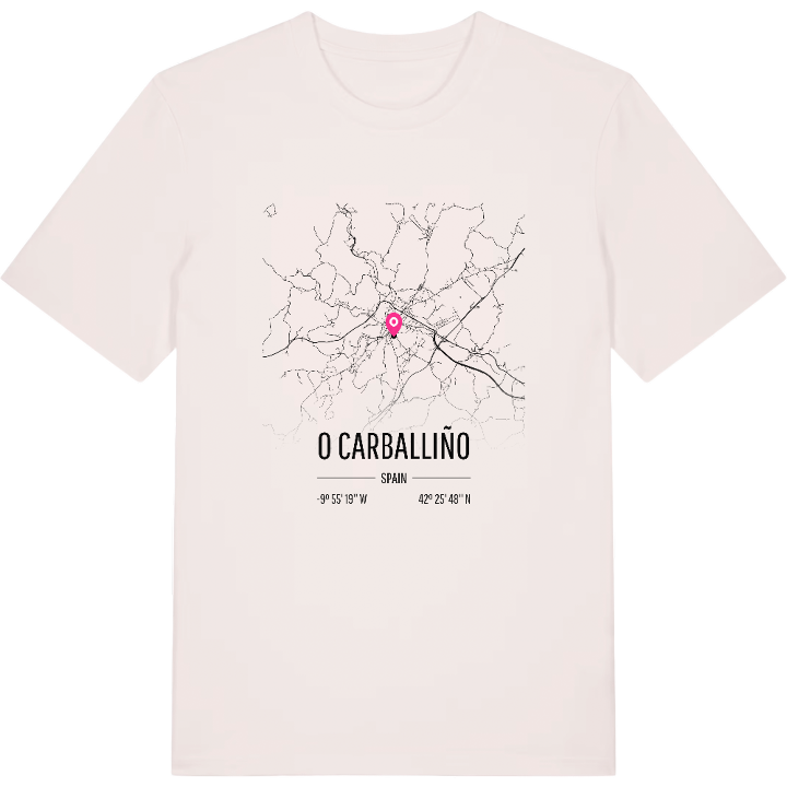 O Carballiño karta t-shirt – t-shirt från PinShirt