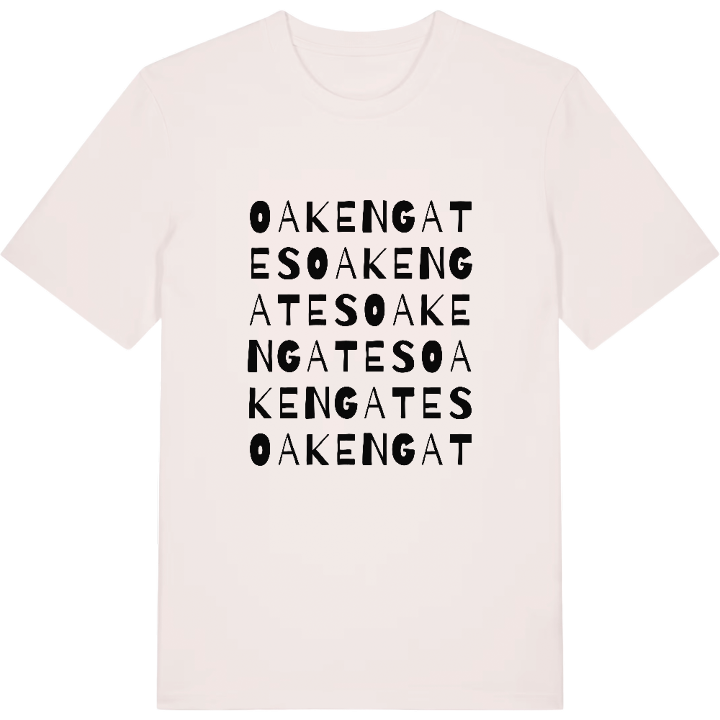 Oakengates ordlek t-shirt – t-shirt från PinShirt