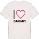 Jag älskar Oakham t-shirt stort tryck