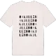 Oakullen ordlek t-shirt
