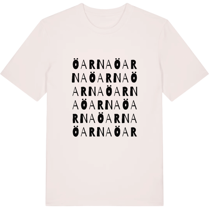 Öarna ordlek t-shirt – t-shirt från PinShirt