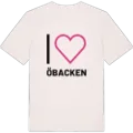 Jag älskar Öbacken t-shirt stort tryck