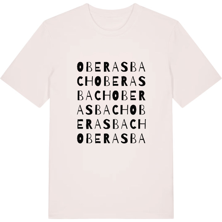 Oberasbach ordlek t-shirt – t-shirt från PinShirt