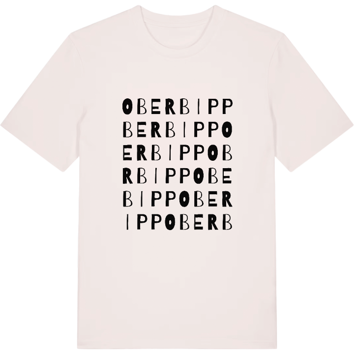 Oberbipp ordlek t-shirt – t-shirt från PinShirt