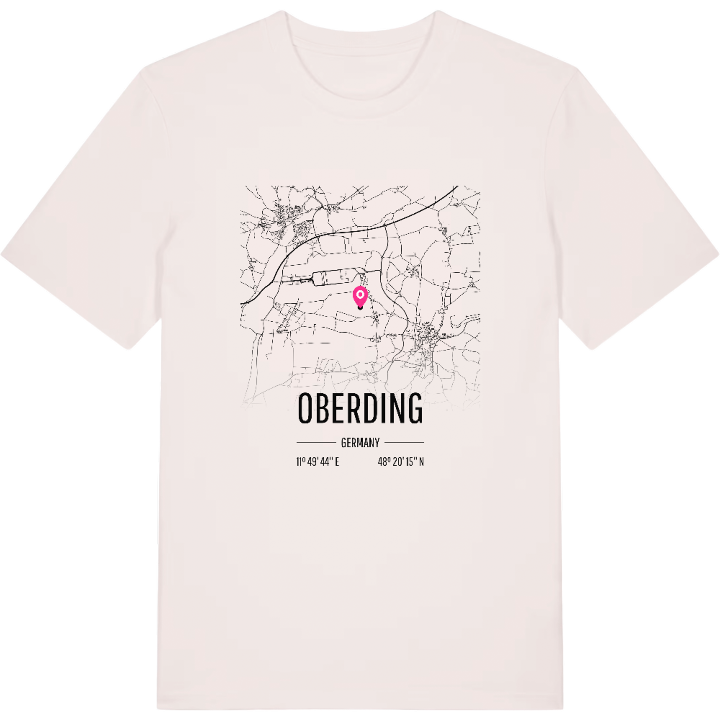 Oberding karta t-shirt – t-shirt från PinShirt