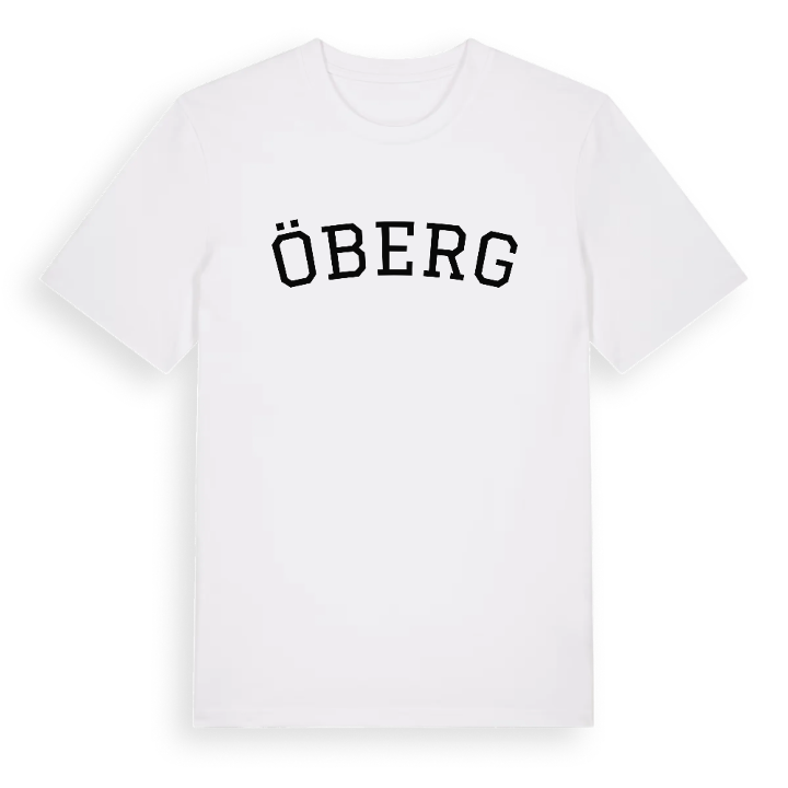Öberg böjd t-shirt – t-shirt från PinShirt