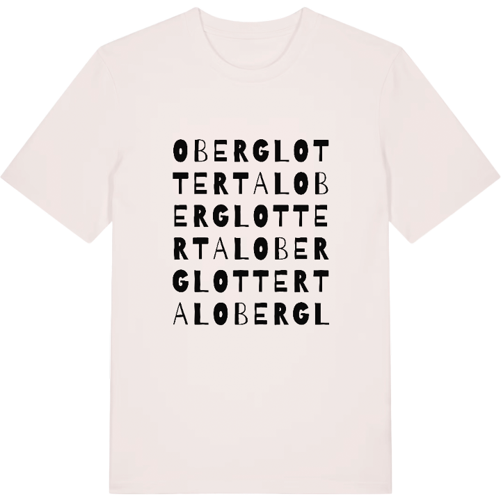 Oberglottertal ordlek t-shirt – t-shirt från PinShirt