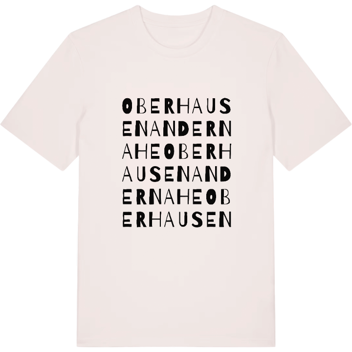 Oberhausen an der Nahe ordlek t-shirt – t-shirt från PinShirt