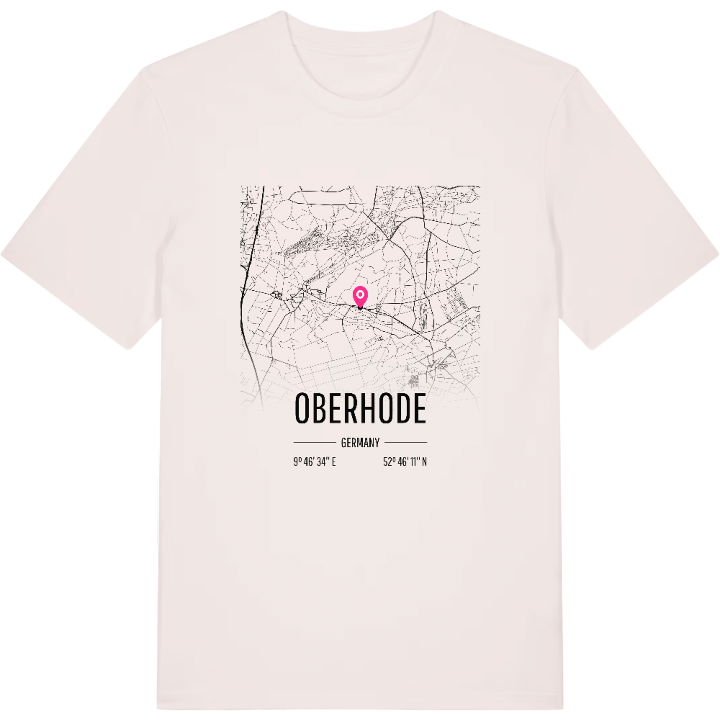 Oberhode karta t-shirt – t-shirt från PinShirt
