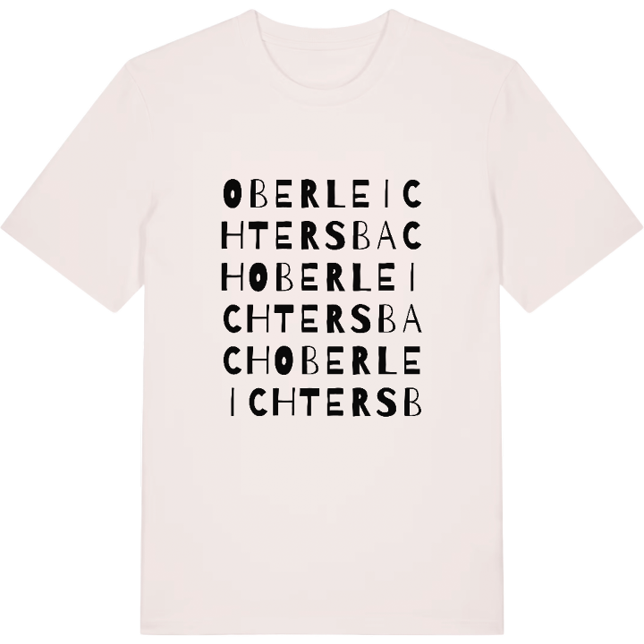 Oberleichtersbach ordlek t-shirt – t-shirt från PinShirt