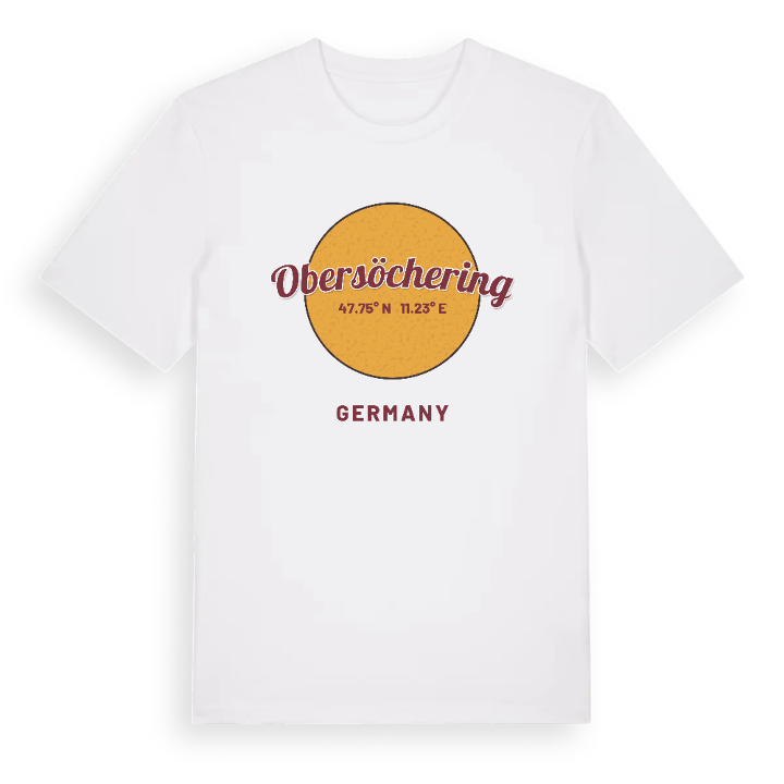 Obersöchering cirkel t-shirt – t-shirt från PinShirt