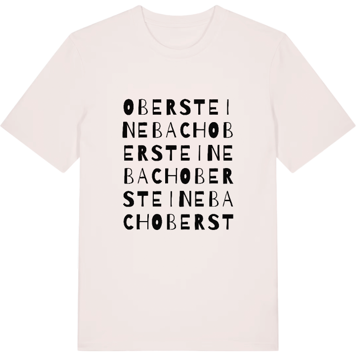 Obersteinebach ordlek t-shirt – t-shirt från PinShirt