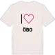 Jag älskar Öbo t-shirt stort tryck