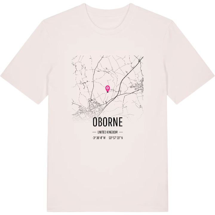 Oborne karta t-shirt – t-shirt från PinShirt