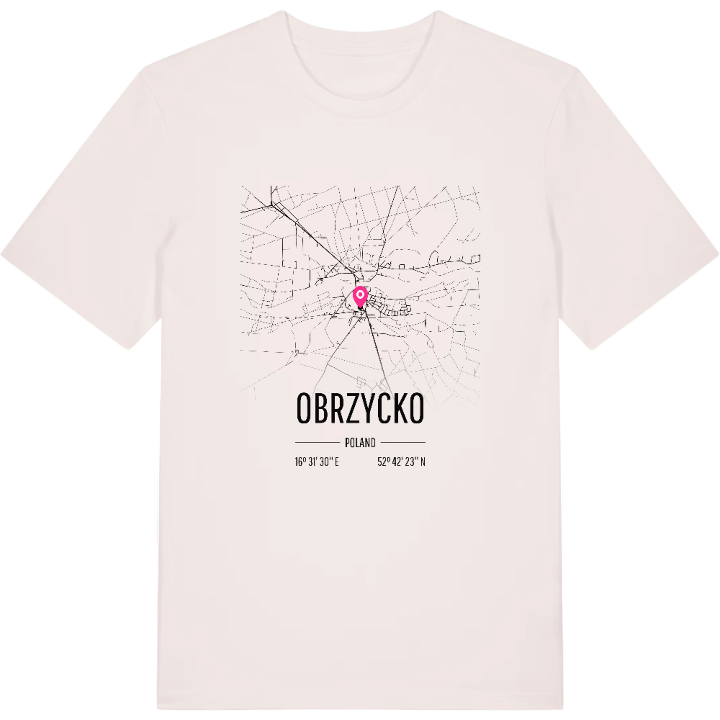 Obrzycko karta t-shirt – t-shirt från PinShirt
