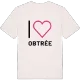 Jag älskar Obtrée t-shirt stort tryck