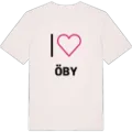 Jag älskar Öby t-shirt stort tryck