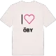 Jag älskar Öby t-shirt stort tryck