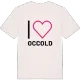 Jag älskar Occold t-shirt stort tryck