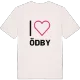 Jag älskar Ödby t-shirt stort tryck