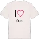 Jag älskar Öde t-shirt stort tryck