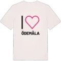 Jag älskar Ödemåla t-shirt stort tryck