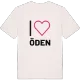 Jag älskar Öden t-shirt stort tryck