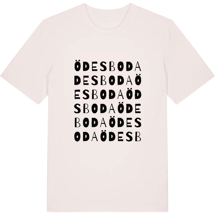 Ödesboda ordlek t-shirt – t-shirt från PinShirt
