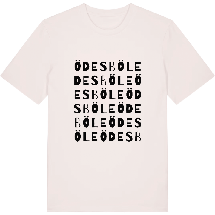 Ödesböle ordlek t-shirt – t-shirt från PinShirt