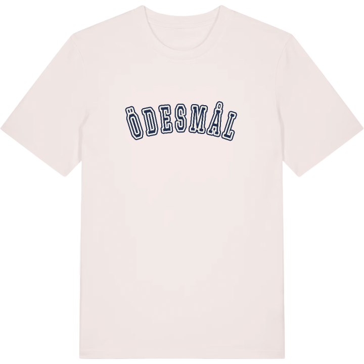 Ödesmål college t-shirt – t-shirt från PinShirt