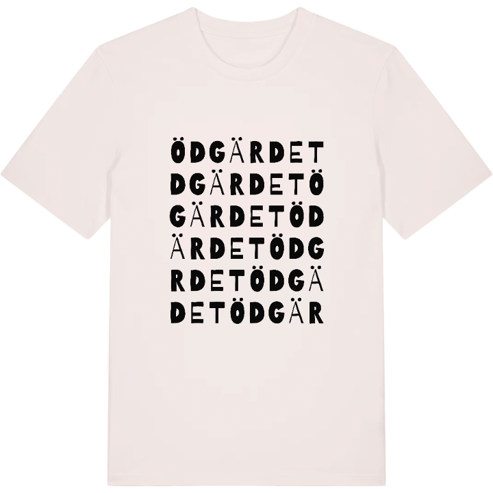 Ödgärdet ordlek t-shirt – t-shirt från PinShirt