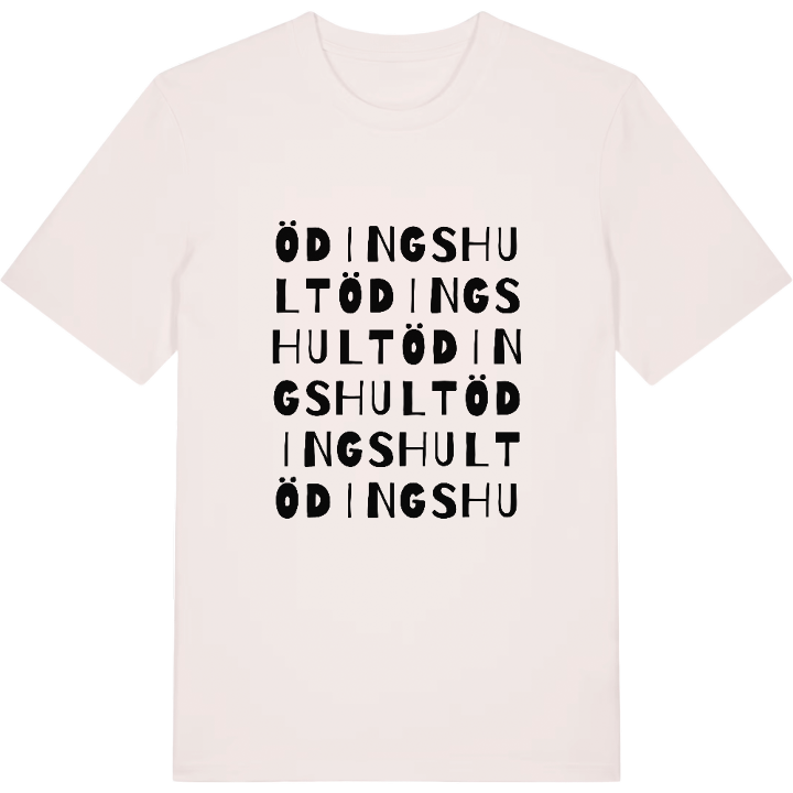Ödingshult ordlek t-shirt – t-shirt från PinShirt