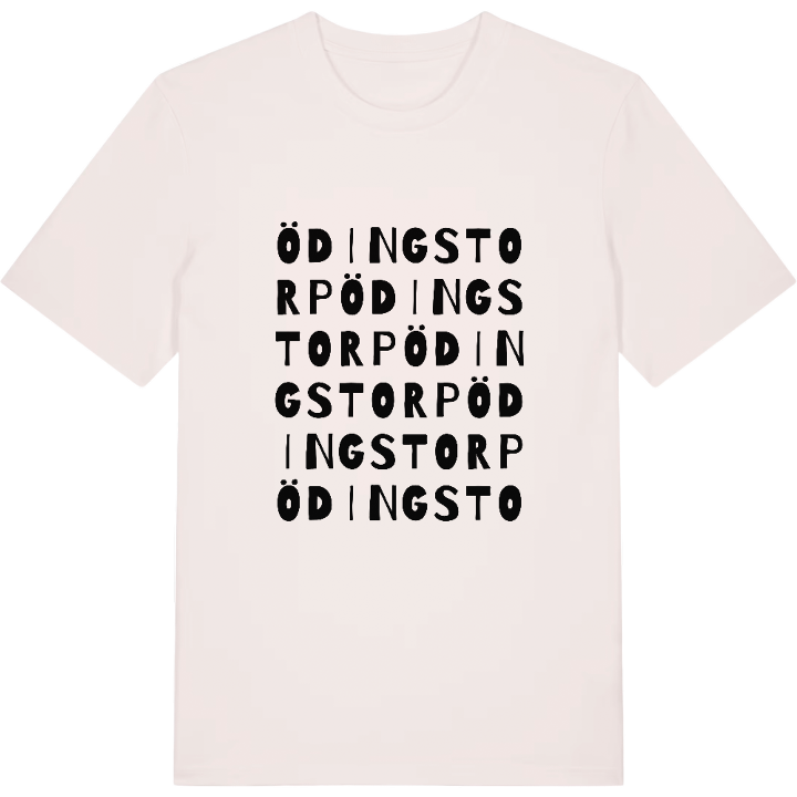 Ödingstorp ordlek t-shirt – t-shirt från PinShirt