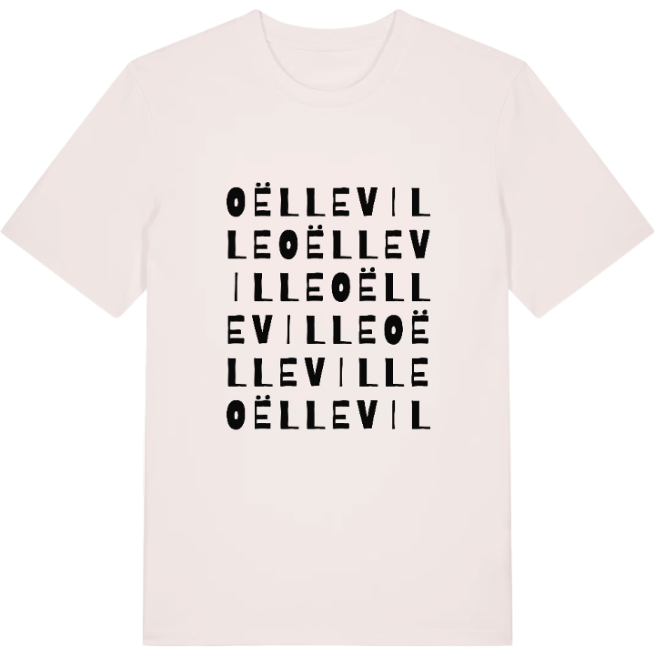 Oëlleville ordlek t-shirt – t-shirt från PinShirt