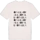 Öfalla ordlek t-shirt