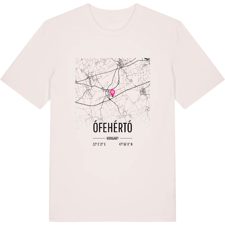 Ófehértó karta t-shirt – t-shirt från PinShirt